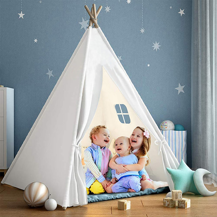 Kids play teepee outlet tent